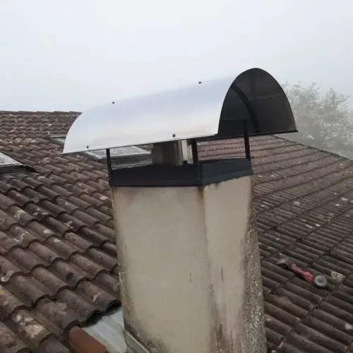 zinguerie cheminée après