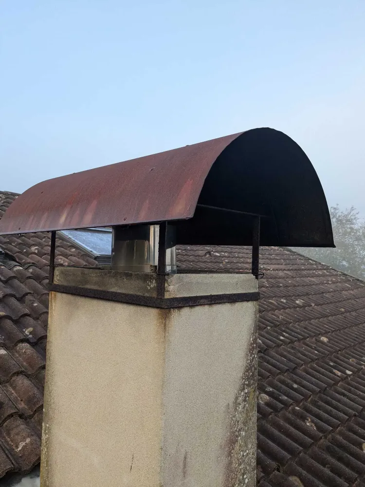Pose de zinc à Mimbaste